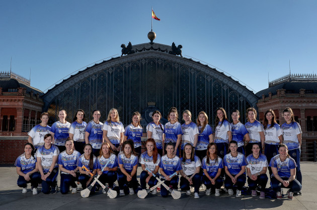 The Liberty Insurance Camogie All-Stars at the Madrid Atocha Railway Station