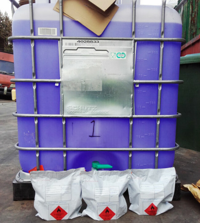 denatured alcohol purple in shed - Louth
