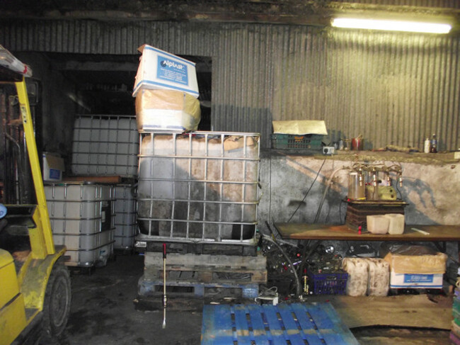 interior of vodka plant  Louth