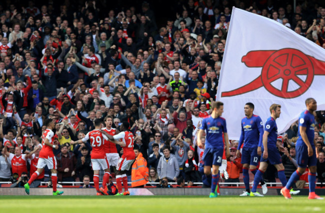 Arsenal v Manchester United - Premier League - Emirates Stadium