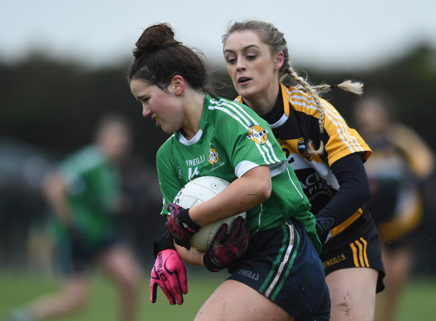 Aghada, Cork v Corduff, Monaghan - All-Ireland Ladies Football Junior Club Championship Final