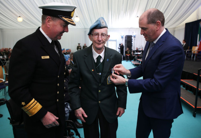 Presentation of An Bonn Jadotville Medals