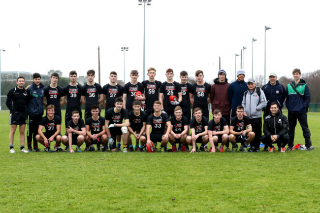 Players and Coaches from the AFL Combine session