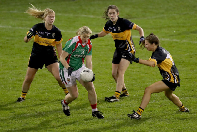 Cora Staunton with Cathy Ann Stack, Ciara O’Sullivan and Ellie Jack