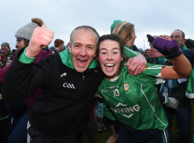 Aghada, Cork v Corduff, Monaghan - All-Ireland Ladies Football Junior Club Championship Final