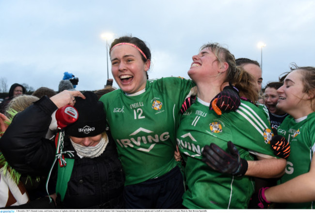 Aghada, Cork v Corduff, Monaghan - All-Ireland Ladies Football Junior Club Championship Final