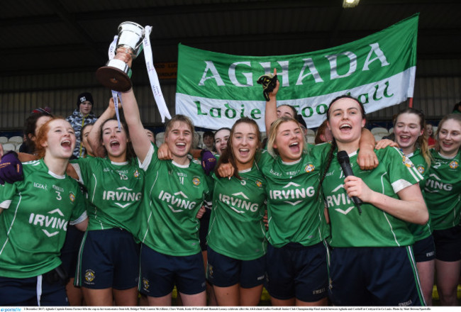 Aghada v Corduff - All-Ireland Ladies Football Junior Club Championship Final