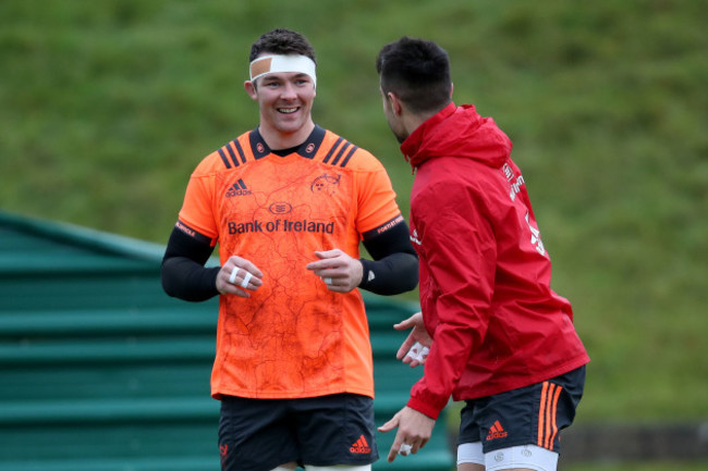 Peter O'Mahony and Conor Murray