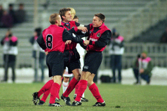 Champions League.   Spartak Moscow v Blackburn Rovers