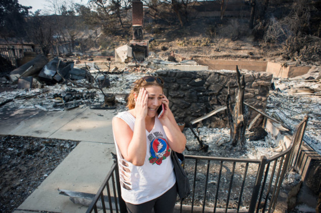 California Wildfires 2017: Thomas Fire