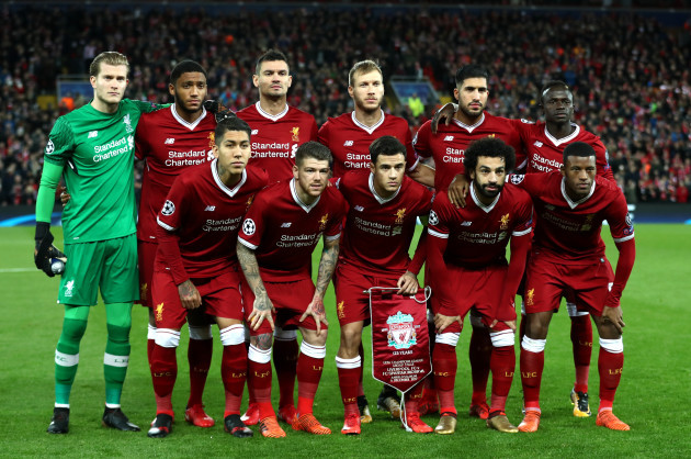 Liverpool v Spartak Moscow - UEFA Champions League - Group E - Anfield