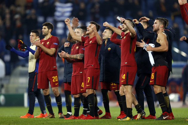 Italy: Roma vs Qarabag-UEFA Champions League