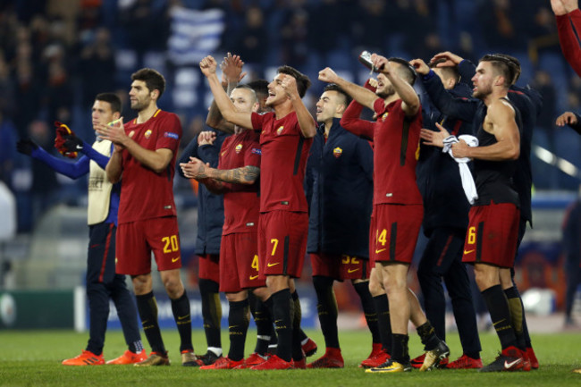 Italy: Roma vs Qarabag-UEFA Champions League