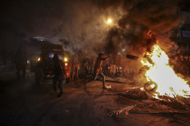 Anti-US protests in Gaza