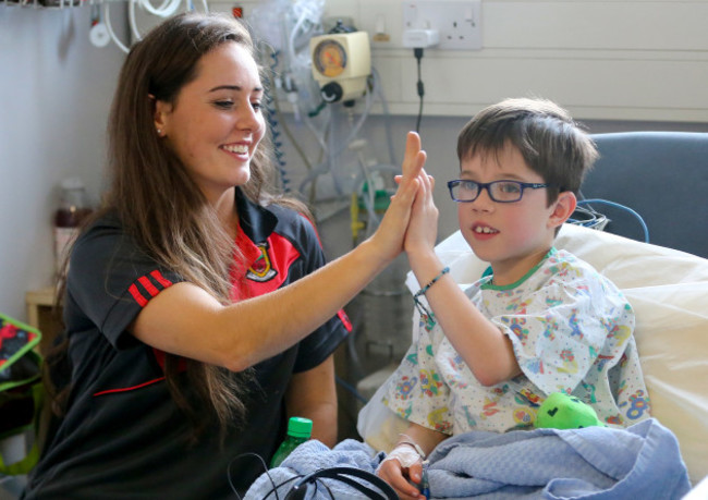 Tristan Gannon with Doireann Hughes