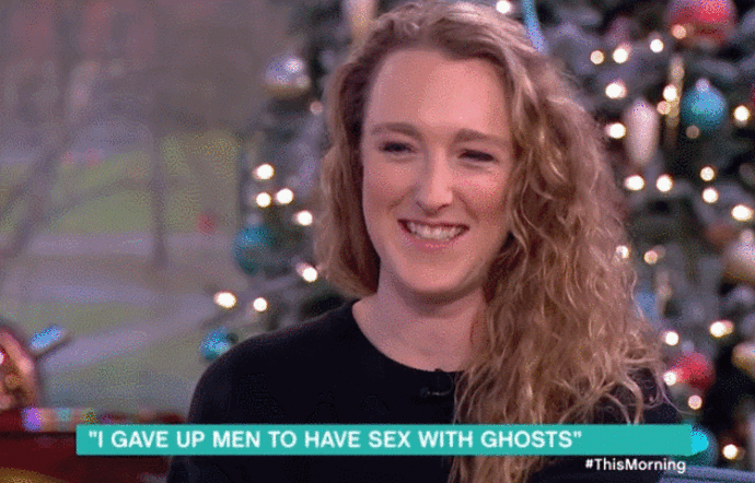 Philip And Holly Spoke To A Guest On This Morning Who Claims That She Has Sex With Ghosts