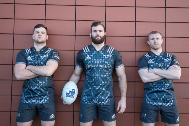 Conor Oliver, Jaco Taute and Keith Earls