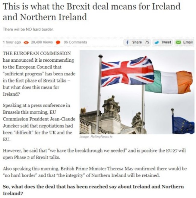 brexit deal ireland