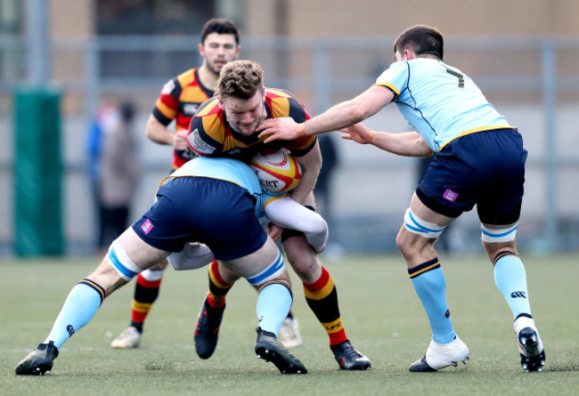 Jack O'Sullivan with Alex Penny and Stephen McVeigh