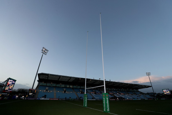 A view of Sandy Park