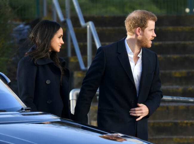 Prince Harry and Meghan Markle visit to Nottingham