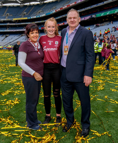 Margaret and Shannon Keady with Pete Finnerty