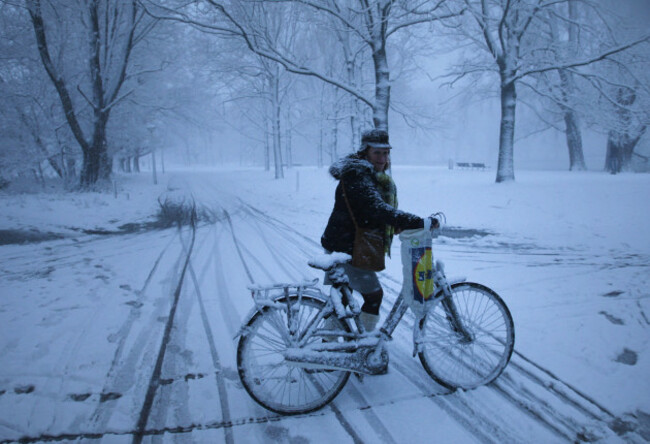 Winter Weather in Amsterdam