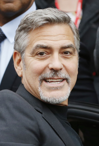 George Clooney visit to Scotland
