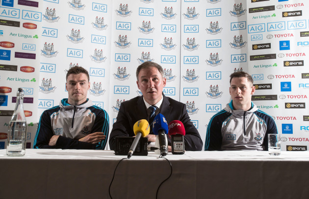 Paddy Andrews, Jim Gavin and Philly McMahon