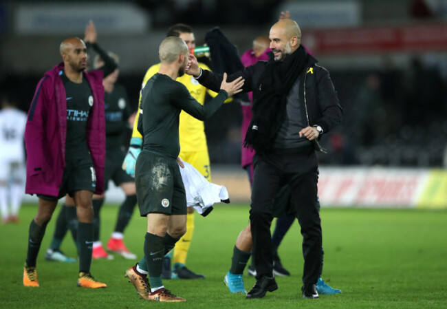 Swansea City v Manchester City - Premier League - Liberty Stadium