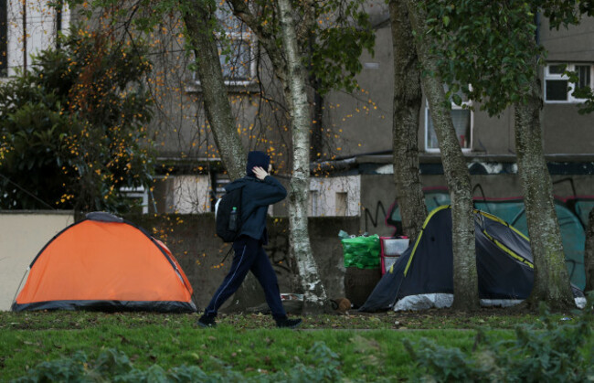 Homeless in Ireland