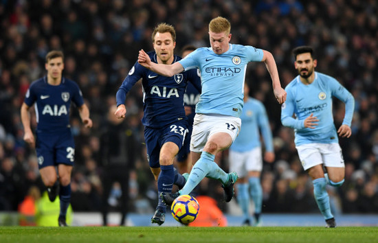 Manchester City v Tottenham Hotspur - Premier League - Etihad Stadium