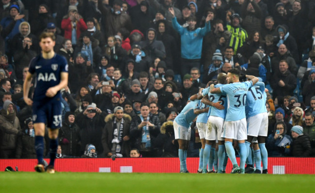 Manchester City v Tottenham Hotspur - Premier League - Etihad Stadium