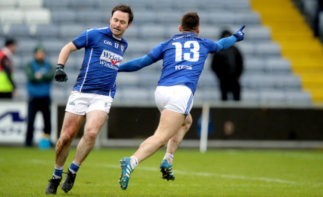 Ken Casey celebrates scoring the first goal 17/12/2017