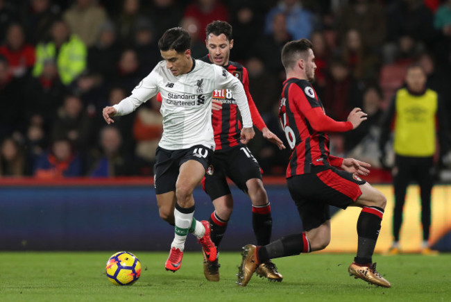 AFC Bournemouth v Liverpool - Premier League - Vitality Stadium