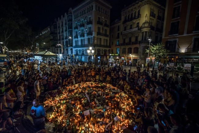 Barcelona Terror Attack Memorials