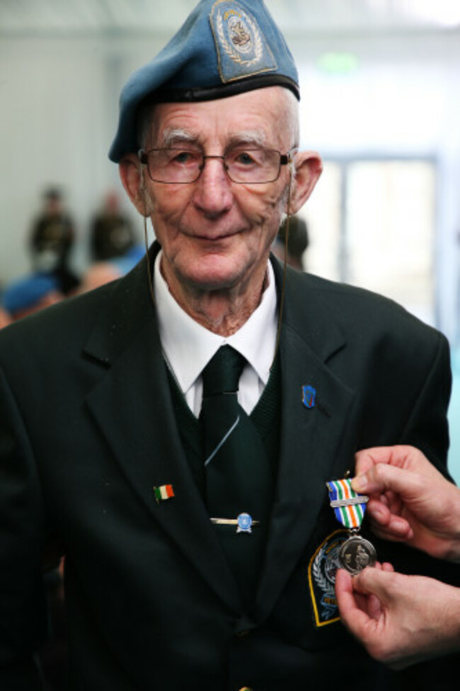 Presentation of An Bonn Jadotville Medals