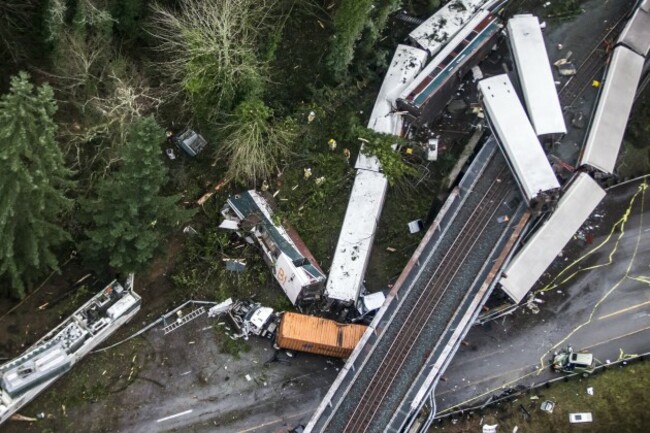 Train Derailment Washington State