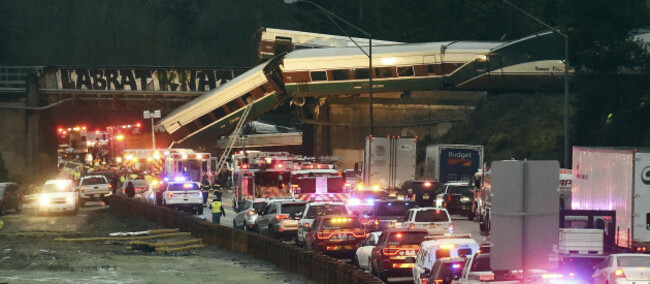 Train Derailment Washington State