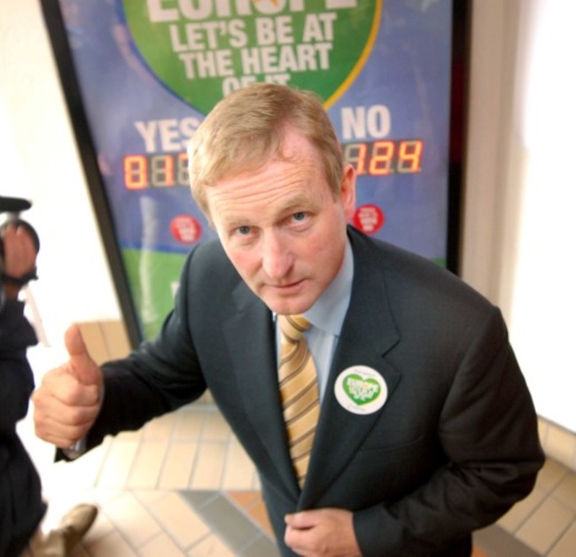 File Photo Enda Kenny today becomes Fine Gael's longest serving Taoiseach