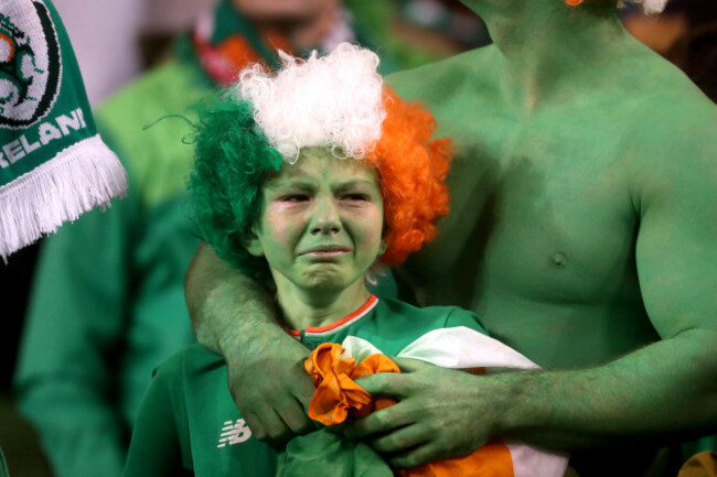 Republic of Ireland v Denmark - 2018 FIFA World Cup - Qualifying Play-off - Second Leg - Aviva Stadium