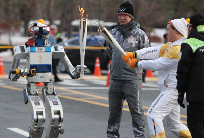 South Korea Pyeongchang Olympics Flame