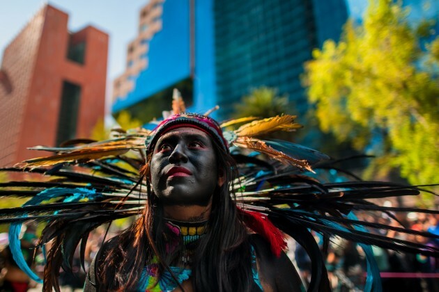 Day of the Dead (Dia de Muertos) celebration in Mexico City, Mexico