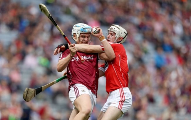 Diarmuid Linehan with Conor Walsh