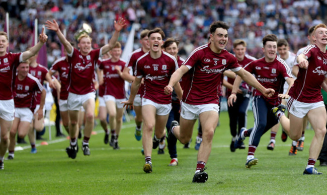 Daniel Loftus celebrates