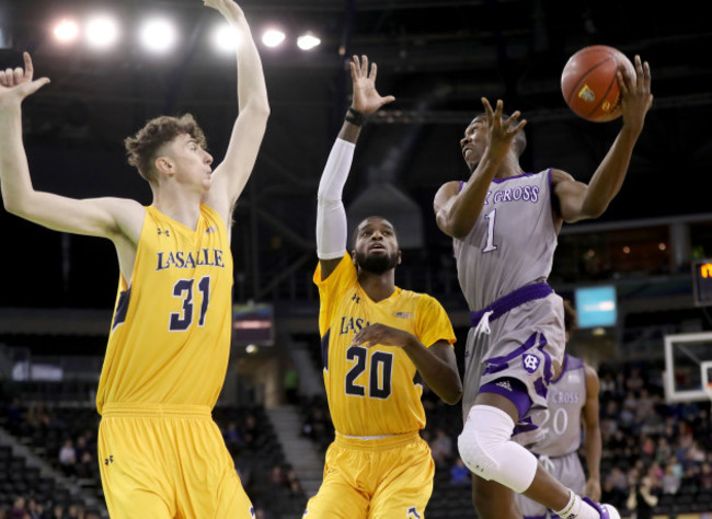 La Salle University v College of the Holy Cross - Basketball Hall of Fame Belfast Classic