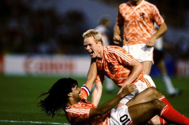 Soccer - European Championships - Semi Final - West Germany v Holland