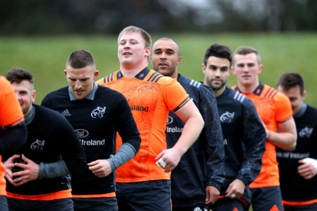 Andrew Conway, John Ryan, Simon Zebo and Conor Murray