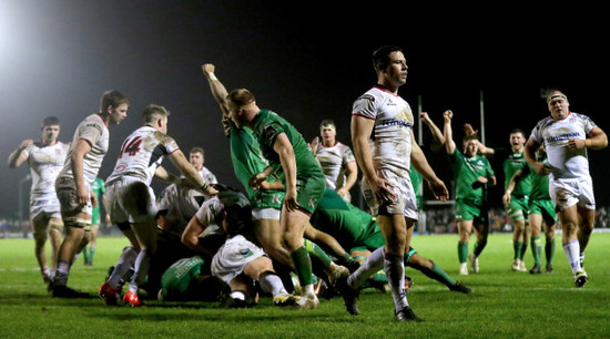 John Cooney dejected after Connacht scored there fourth try