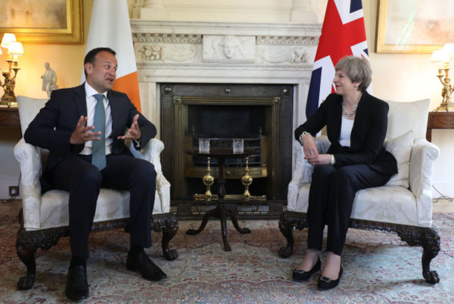 Leo Varadkar meets Theresa May